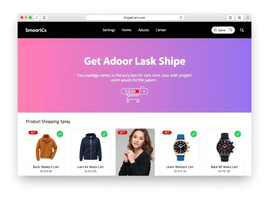 Miniatură proiect web design modern 2